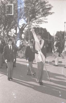 Desfile y acto por el aniversario de la muerte del Gral. San Martín