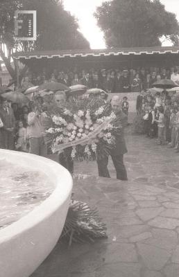 Homenaje a los Inmigrantes en la Plaza Italia