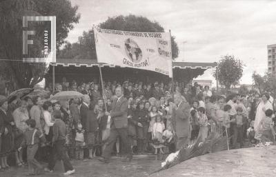 Homenaje a los Inmigrantes en la Plaza Italia