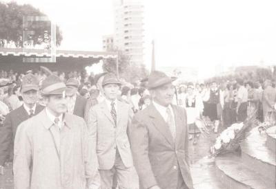 Homenaje a los Inmigrantes en la Plaza Italia