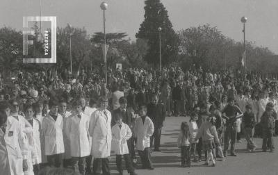 Acto por el día de la bandera