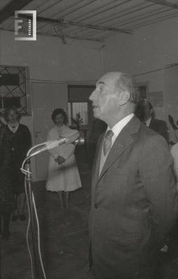 Pref. Mayor Amor en acto por el galardonado Niño Plus Ultra