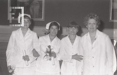 Fin de curso de la Escuela de Enfermeras