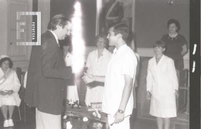 Fin de curso de la Escuela de Enfermeras