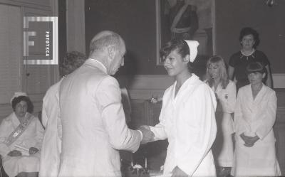 Fin de curso de la Escuela de Enfermeras