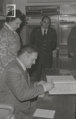 Visita del Cónsul Italiano