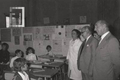 Visita del Ministro de Educación