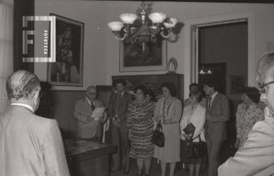 Visita del Ministro de Educación