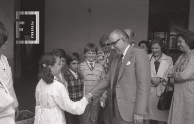 Visita del Ministro de Educación