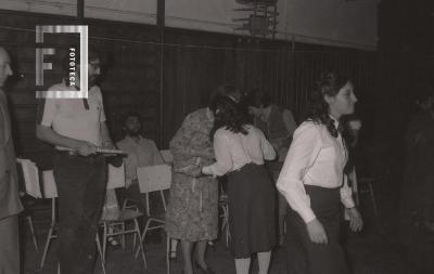 Presentación del coro juvenil en la Escuela Normal