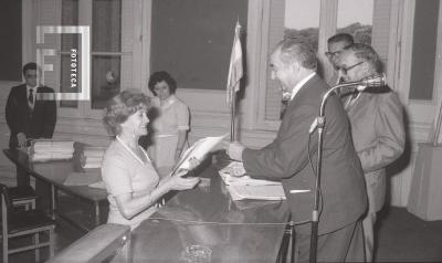 Firma y entrega de escrituras