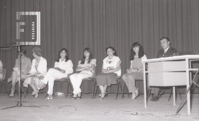 Presentación de la Revista literaria en el Teatro Pedro Barbero