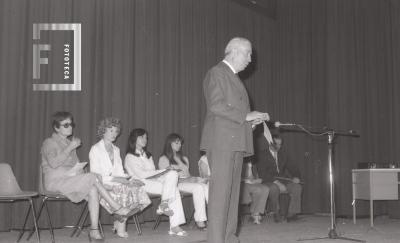 Presentación de la Revista literaria en el Teatro Pedro Barbero