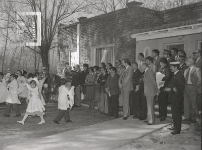 Inauguración del Centro Asistencial Delta