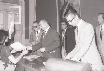 Firma y entrega de escrituras