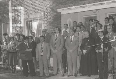 Inauguración del Centro Asistencial Delta