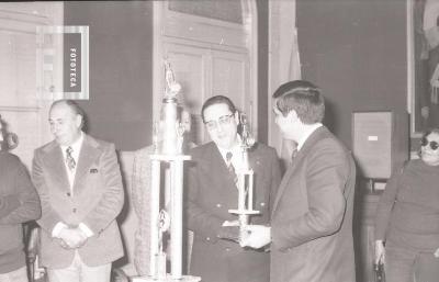 Acto del Club de Leones en el Palacio Municipal