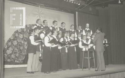 Coro municipal en el Teatro Pedro Barbero