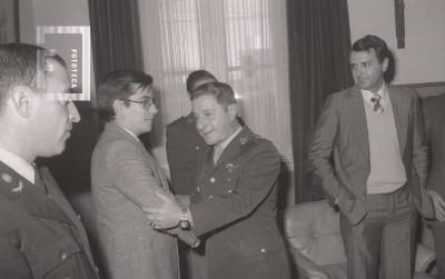 Homenaje al Teniente Coronel Valladares