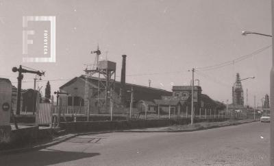 Vista de los talleres del ferrocarril