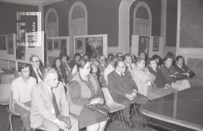 Conferencia de prensa en el Palacio Municipal sobre planificación y viviendas