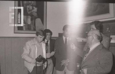 Conferencia de prensa de Nelson Paladino