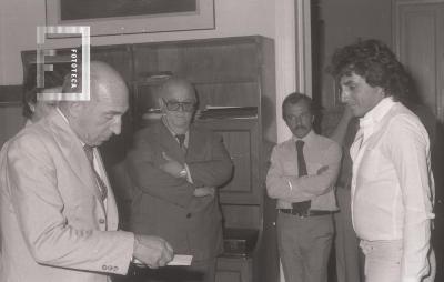 Visita del boxeador Sergio Victor Palma