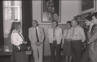 Donación de terrenos al grupo Boy Scouts