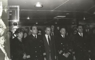 Visita al buque de la Escuela de Prefectura