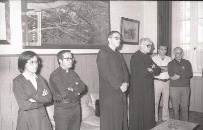 Entrega de terrenos a la Iglesia