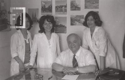 Personal de la Oficina de prensa