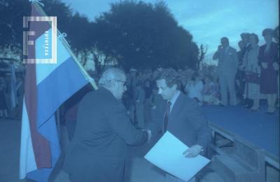 Día del inmigrante en la Plaza Italia