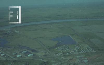 Vista aérea de la empresa E.S.S.O.