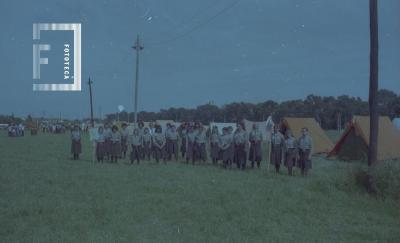Campamento de Boy Scouts en el Club Siderca