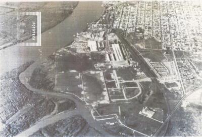 Vista aérea de la planta Dálmine