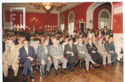 Visita del Intendente Calixto Dellepiane al Honorable Concejo Delibrante