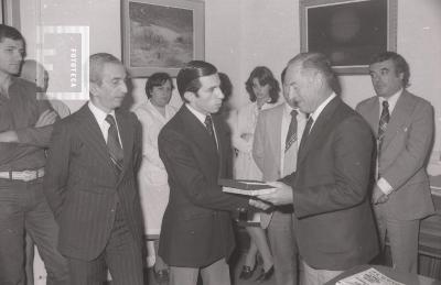 Homenaje al oficial Dopazo tripulante del ARA General Belgrano en la Guerra de las Malvinas