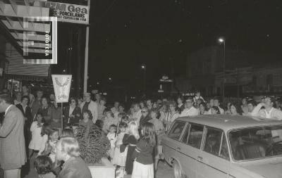 Coro en la Av. Rocca