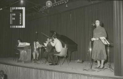 Presentación de musicóloga