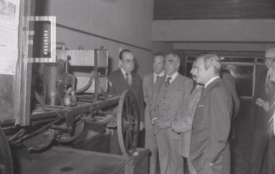 El Intendente Schinoni con el presidente del Rotary Club
