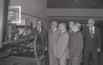 El Intendente Schinoni con el presidente del Rotary Club
