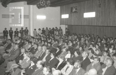 Conferencia en el Teatro Municipal Teatro Pedro Barbero
