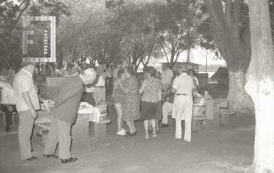 Jubilados en el balneario Municipal de Campana