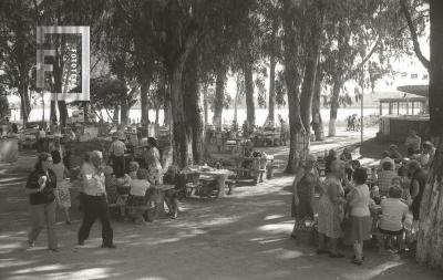 Jubilados en el balneario Municipal de Campana