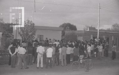 Inauguración de la salita en Barrio Dallera