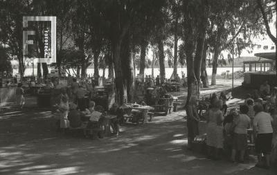 Jubilados en el balneario Municipal de Campana