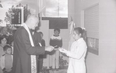 Inauguración de la salita en Barrio Dallera