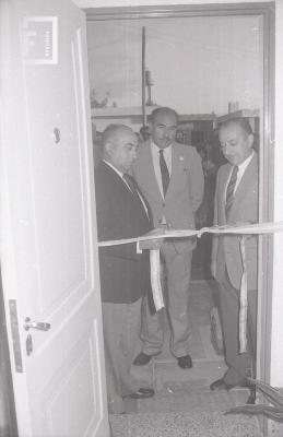 Inauguración de la salita en Barrio Dallera
