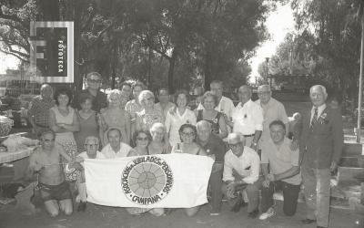 Jubilados en el balneario Municipal de Campana