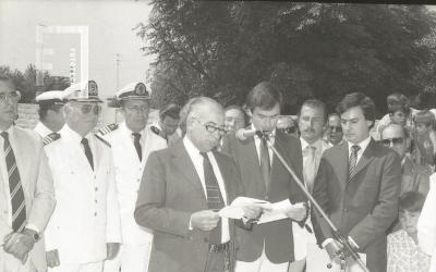 Visita del Gobernador de la Provincia de Bs. As. a Campana
